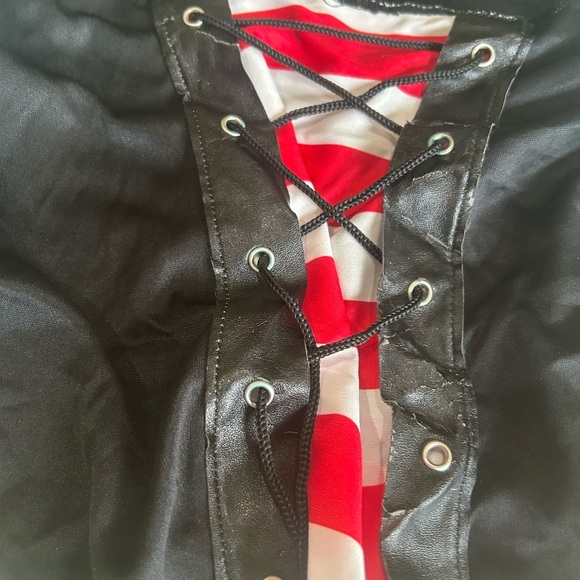 Ruby the Pirate Beauty Kids Costume - Black, Red, White - Picture 3 of 3